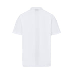 Vocal Chef professional white chef jacket subtle vented back design double breasted black buttons UK